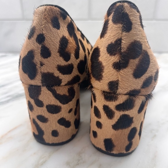 COLE Haan Women's Tali Bow Puma, Beige Leopard, Size 6.5 - Picture 8 of 10